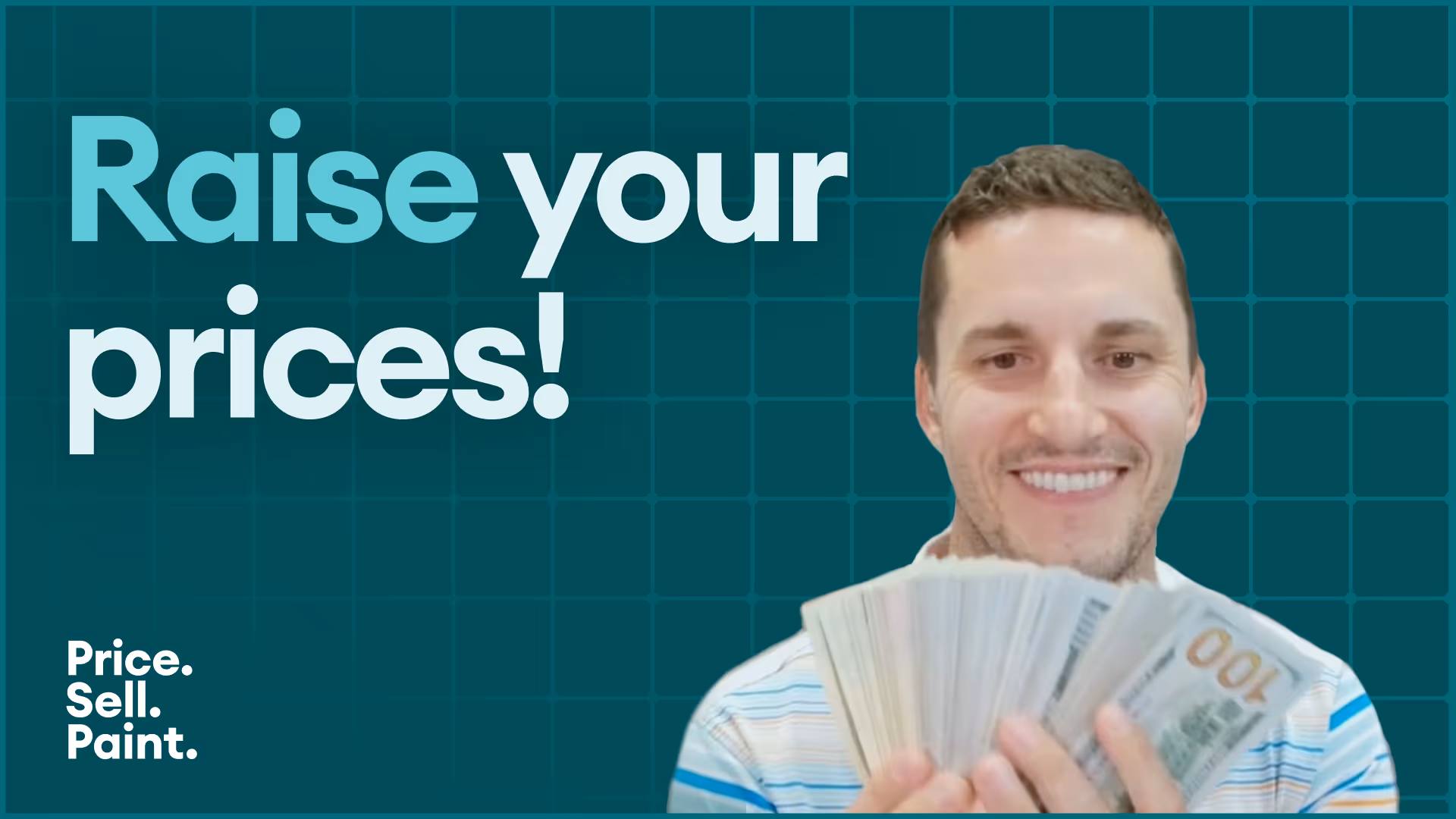 YouTube thumbnail for the episode of the Price. Sell. Paint podcast.