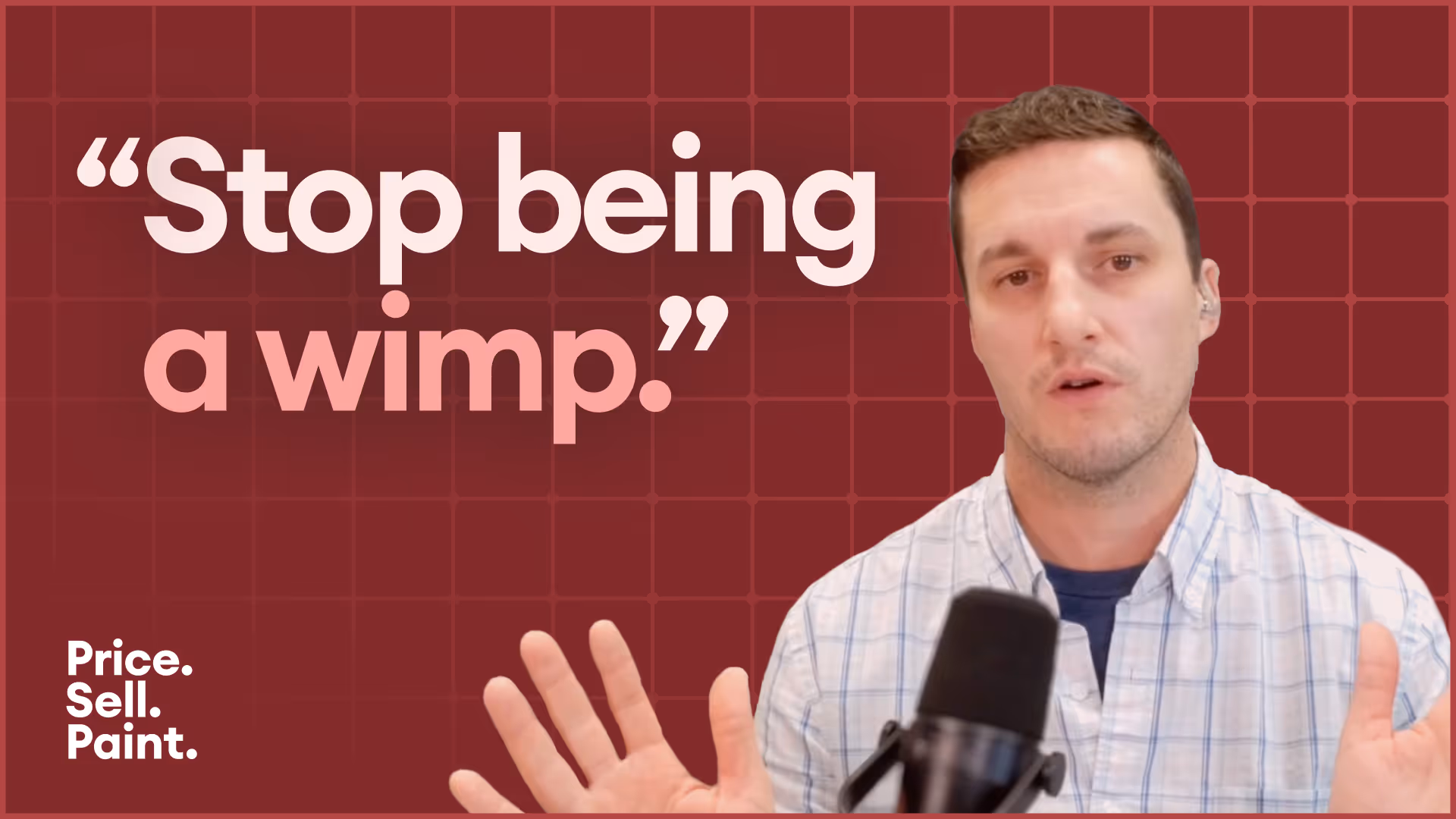 YouTube thumbnail for the episode of the Price. Sell. Paint podcast.